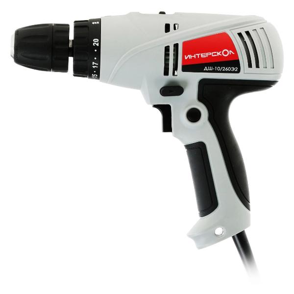 Изображение товара Дрель-шуруповерт ИНТЕРСКОЛ ДШ-10/260Э2