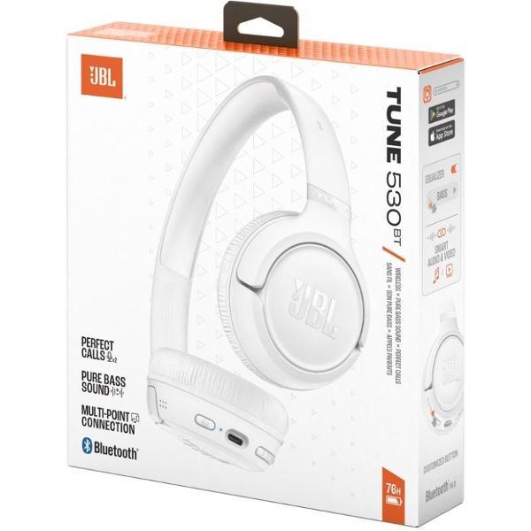 Изображение товара Наушники беспроводные JBL JBL Tune 530BT white