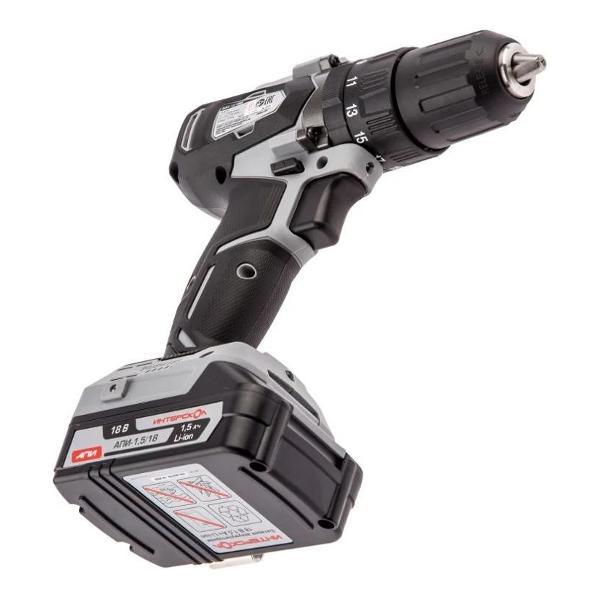 Изображение товара Шуруповерт ИНТЕРСКОЛ ДАУ-13/18ВК