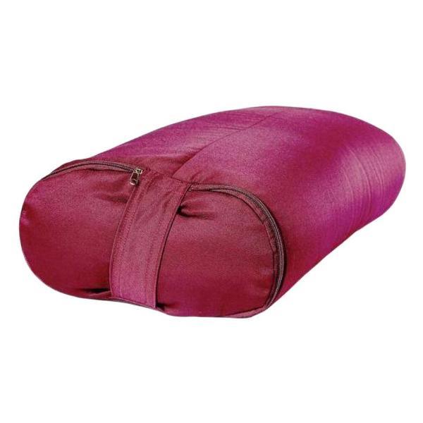 Изображение товара Болстер для йоги Ramayoga бордовый 60 см