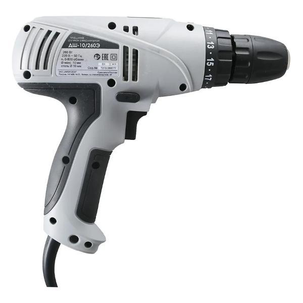 Изображение товара Дрель-шуруповерт ИНТЕРСКОЛ ДШ-10/260Э