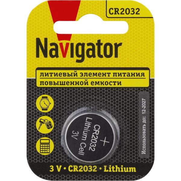 Изображение товара Батарея Navigator 93 823 NBT-CR2032-BP1
