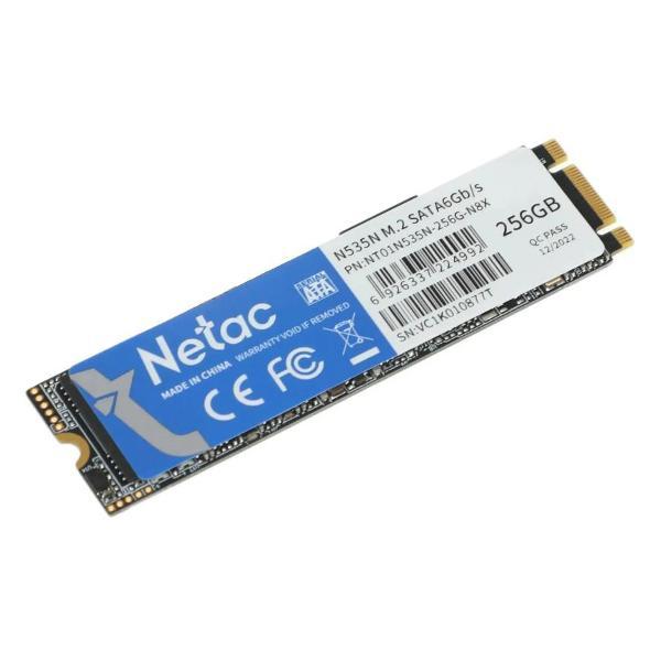 Изображение товара Внутренний диск SSD Netac NT01N535N-256G-N8X N535N M.2 2280 SATAIII 3D NAND 256GB