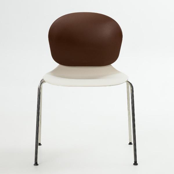 Изображение товара Стул обеденный ВВА Синнабон бело-кофейный