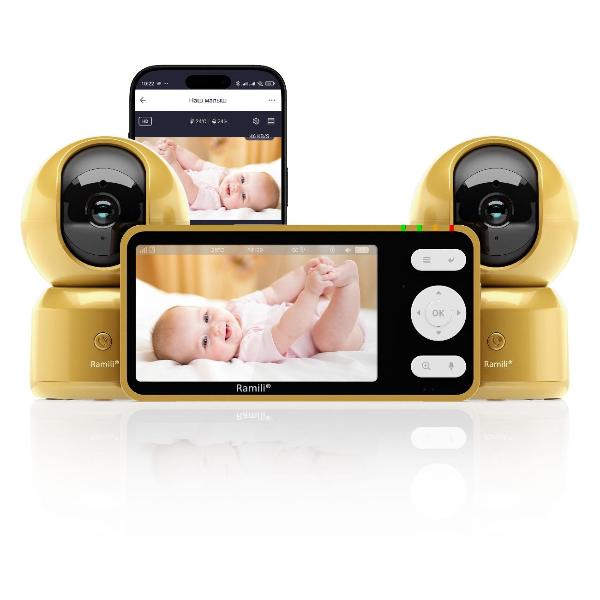 Изображение товара Видеоняня Ramili RV1500X2GOLD