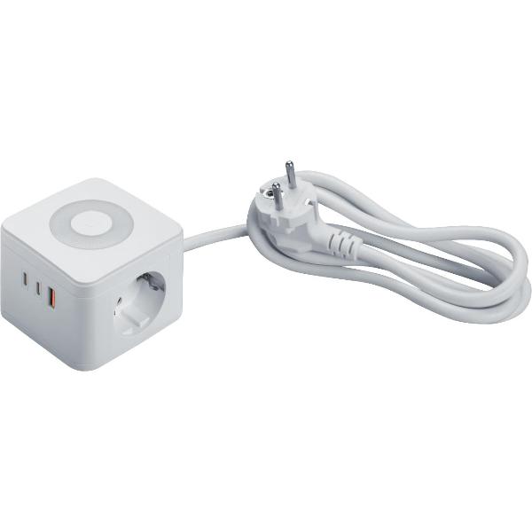 Изображение товара Удлинитель электрический Navigator 95 685 NPE-USB06-02-140-ESC-3X1-PD20W