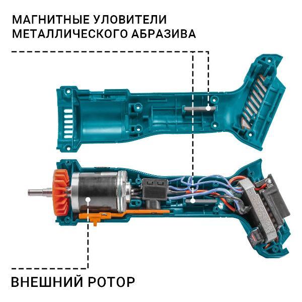 Изображение товара Шлифмашина угловая (болгарка) Bort BWS-21Li-Pro (без АКБ и ЗУ)
