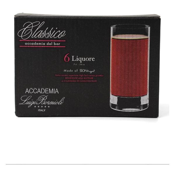 Изображение товара Набор бокалов Luigi Bormioli Classico 70мл, 6шт 10423/01