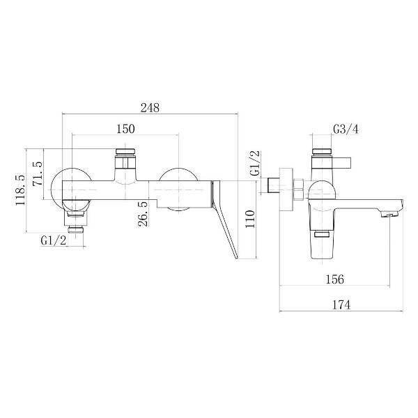 Изображение товара Душевая система FASHUN A2486