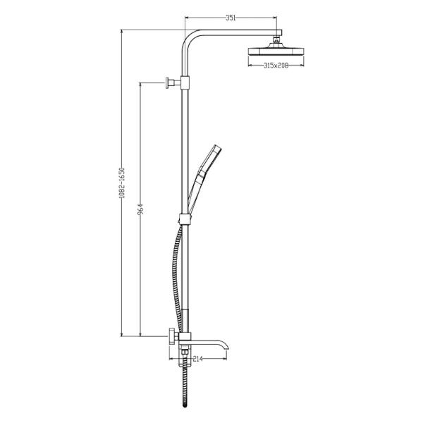 Изображение товара Душевая система Raglo R02.24.03