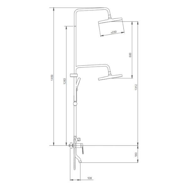 Изображение товара Душевая система Splenka S50.24.09