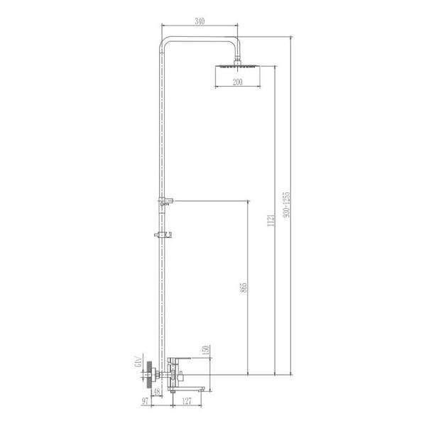 Изображение товара Душевая система FASHUN A52415