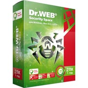 Изображение товара Антивирус Dr.Web Security Space 2ПК на 1 год