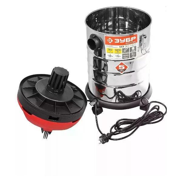 Изображение товара Пылесос строительный Зубр ПУ-30-1400 М3