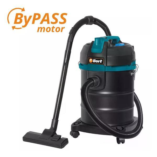 Изображение товара Пылесос строительный Bort BSS-1525 BLACK