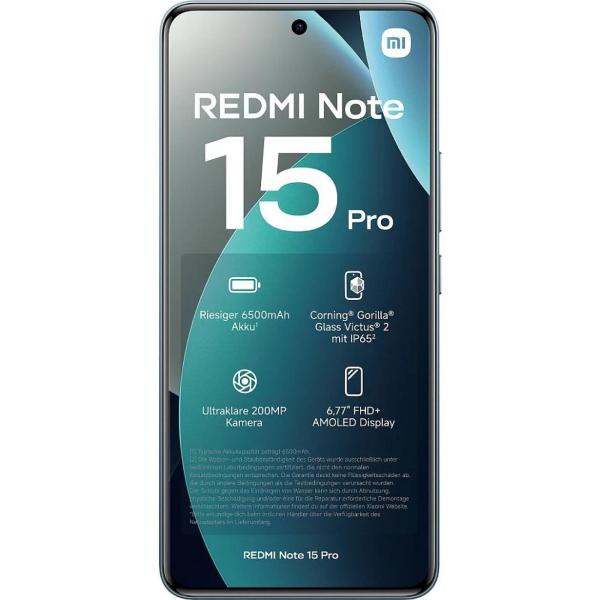 Изображение товара Смартфон Xiaomi Redmi Note 15 Pro 4G 12/512GB Glacier Blue