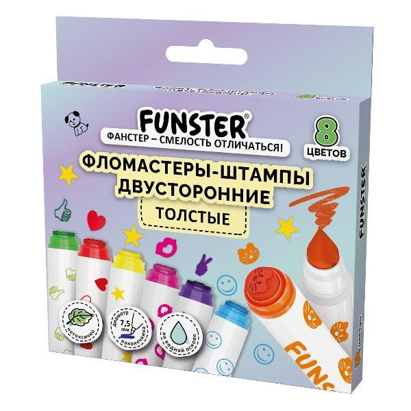 Изображение товара Фломастер FUNSTER 8 цветов