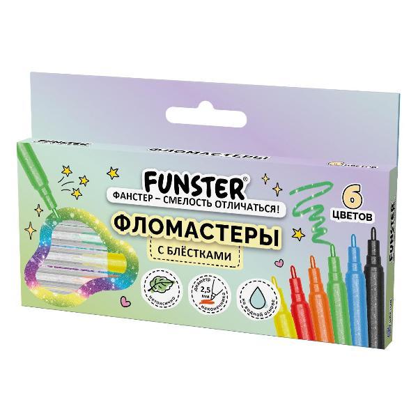 Изображение товара Фломастер FUNSTER 6 цветов