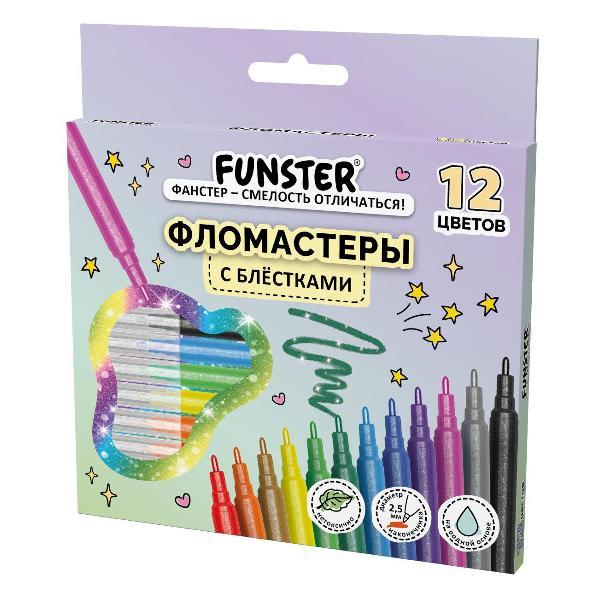 Изображение товара Фломастер FUNSTER 12 цветов