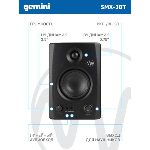 Изображение товара Акустическая система Gemini SMX-3BT