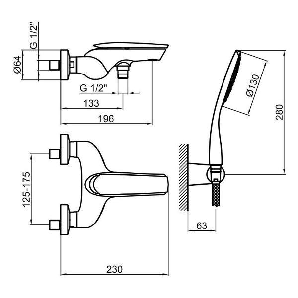 Изображение товара Смеситель Webert AI850101015