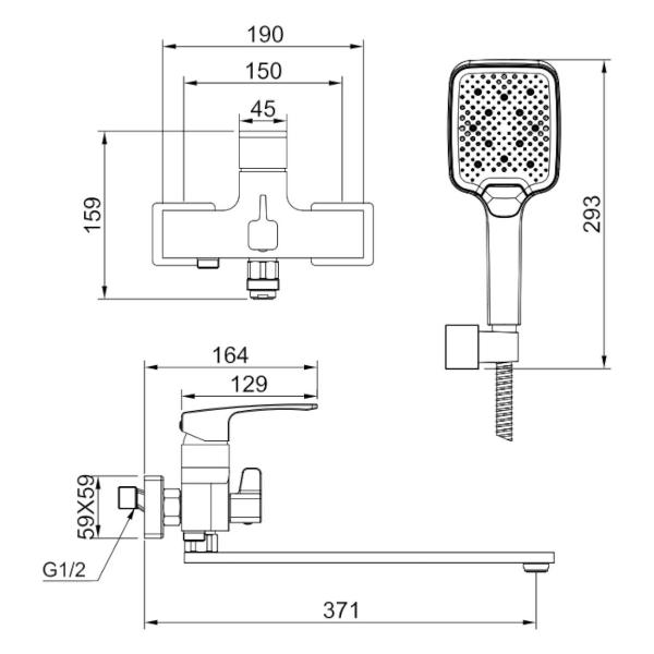 Изображение товара Смеситель Raglo R01.22