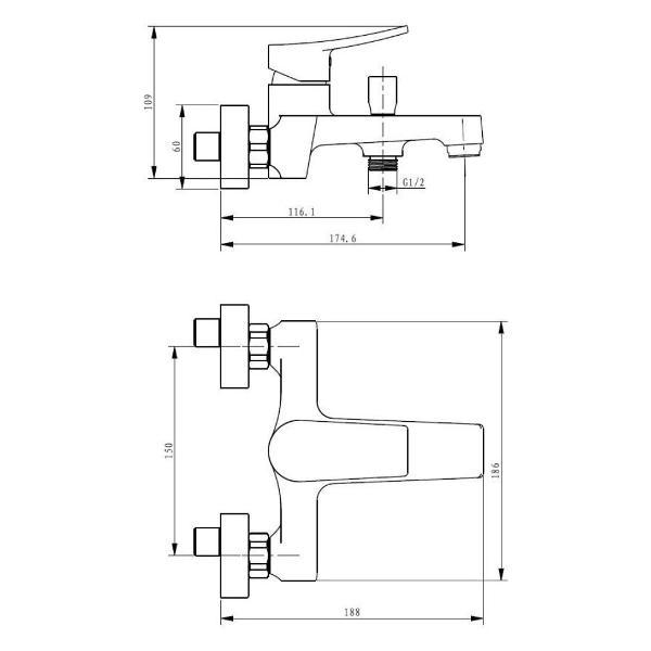 Изображение товара Смеситель Savol SK-H3101