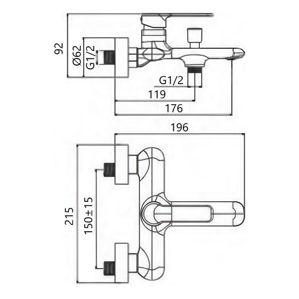 Изображение товара Смеситель Maretti AR22RF845