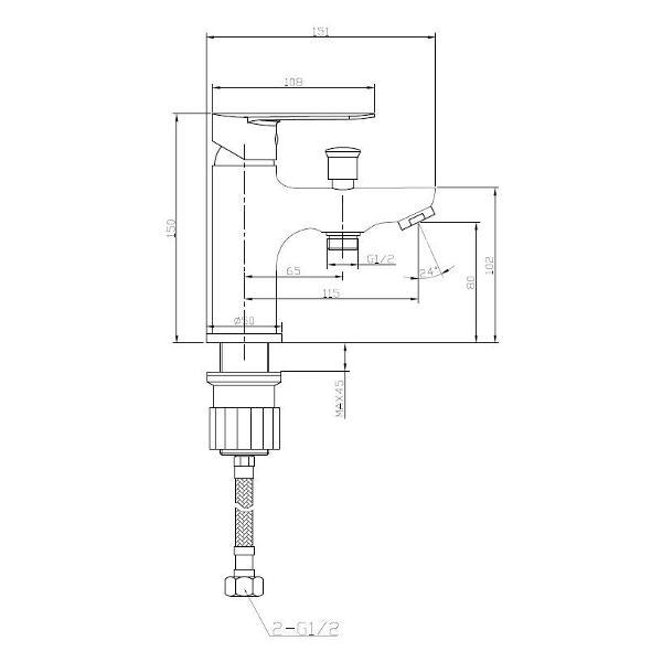 Изображение товара Смеситель ESKO AT 53