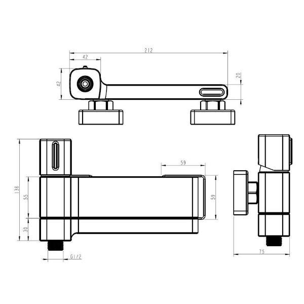 Изображение товара Смеситель ESKO ABU54