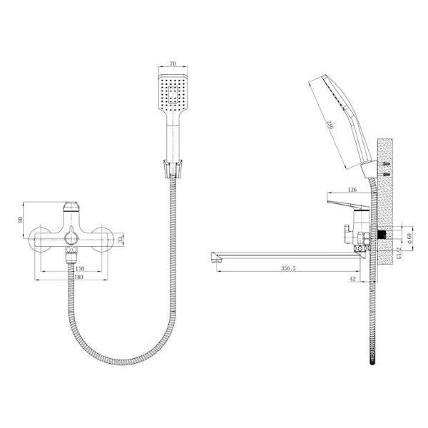 Изображение товара Смеситель ESKO IT31