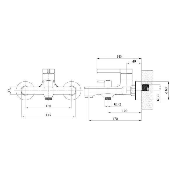 Изображение товара Смеситель ESKO SC54Gold