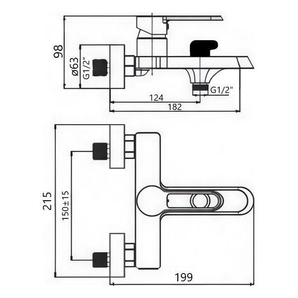 Изображение товара Смеситель Maretti FR22RF328
