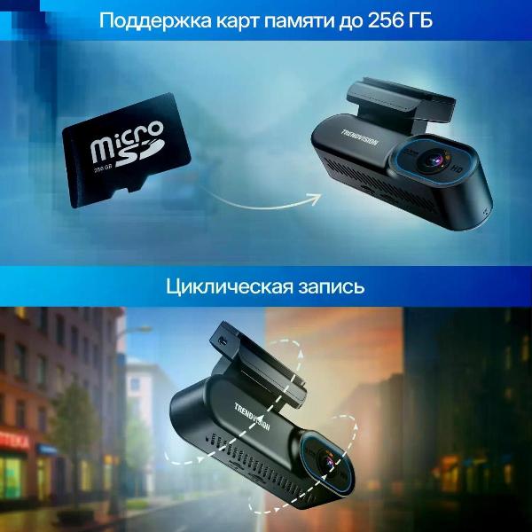 Изображение товара Автомобильный видеорегистратор Trendvision Online Sky 4G