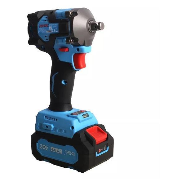 Изображение товара Гайковерт аккумуляторный ударный бесщеточный 550 Hm 2 АКБ и ЗУ в комплекте FIXTEC FIXTEC FCIW5501