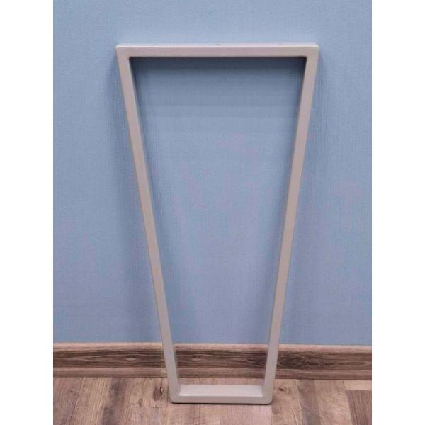 Изображение товара Подстолье Parallax для стола Трапеция Лофт 700 450 40 мм, барное сер