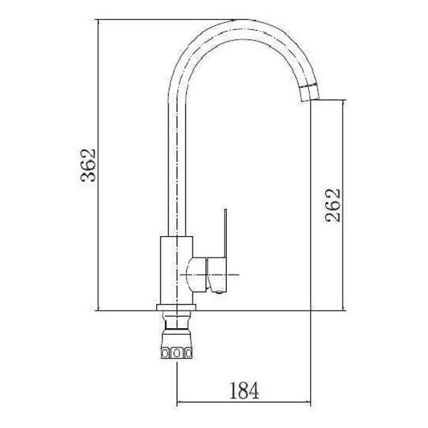 Изображение товара Смеситель FASHUN A54001-8