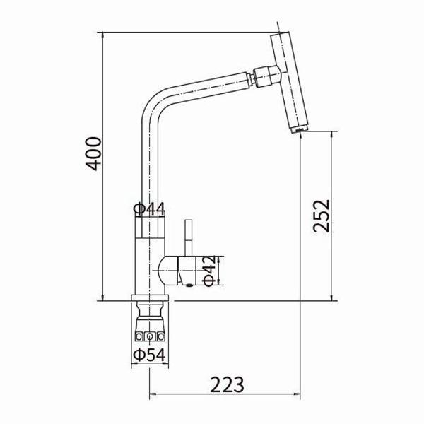 Изображение товара Смеситель FASHUN A54001-A