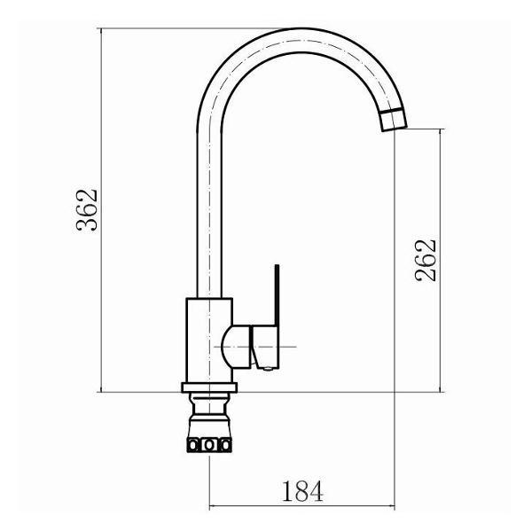 Изображение товара Смеситель FASHUN A54001-13