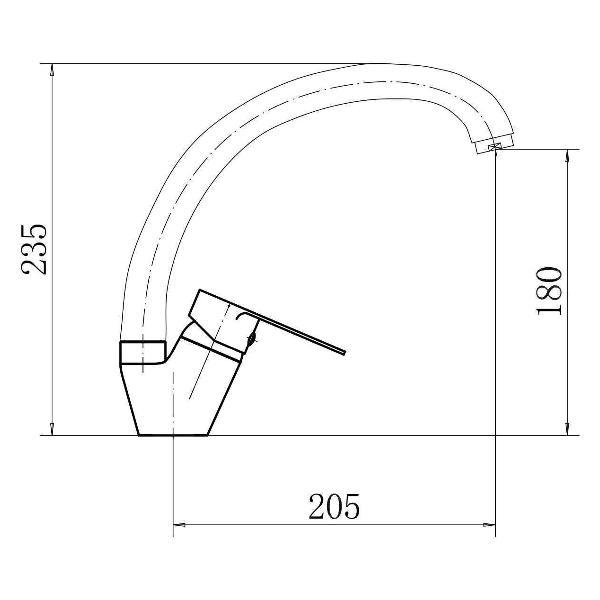 Изображение товара Смеситель FASHUN A54113-7