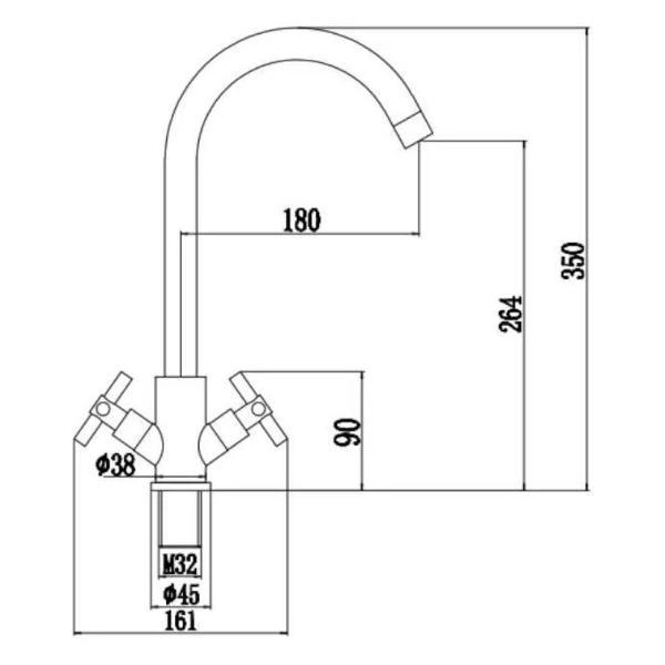 Изображение товара Смеситель Fmark FS8432H