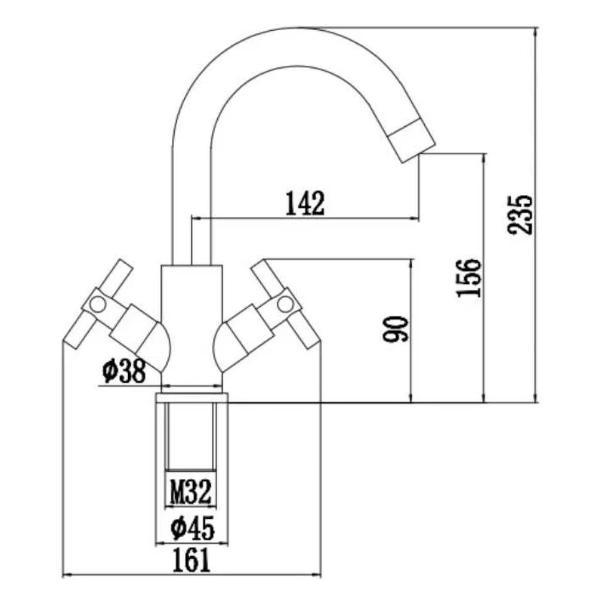 Изображение товара Смеситель Fmark FS8422