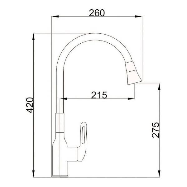 Изображение товара Смеситель Haiba HB42830-7