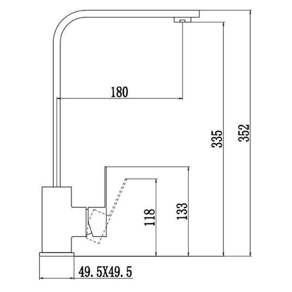 Изображение товара Смеситель Fmark FS8132C