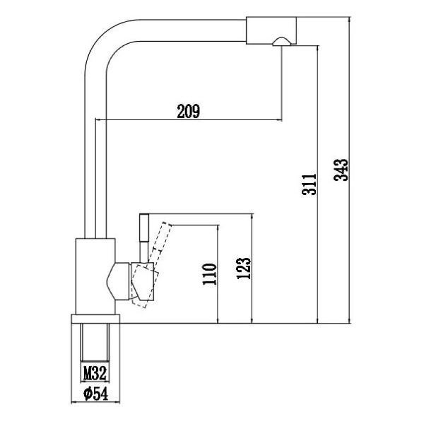 Изображение товара Смеситель Fmark FS26129