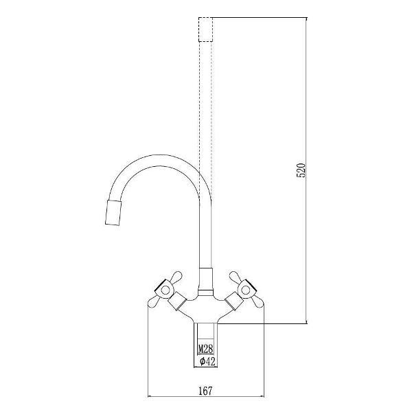 Изображение товара Смеситель Fmark FM4319-02