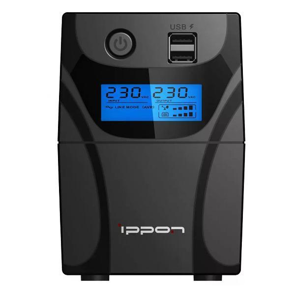Изображение товара Источник бесперебойного питания Ippon Back Power Pro II Euro 650 NETL-1607529