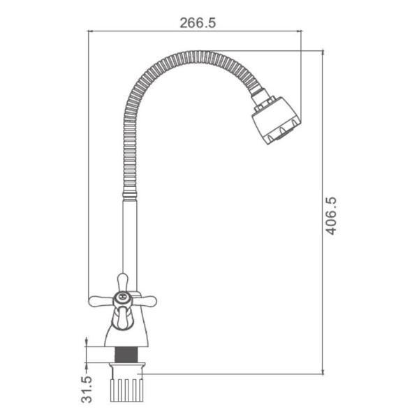 Изображение товара Смеситель Prohanss P10.43