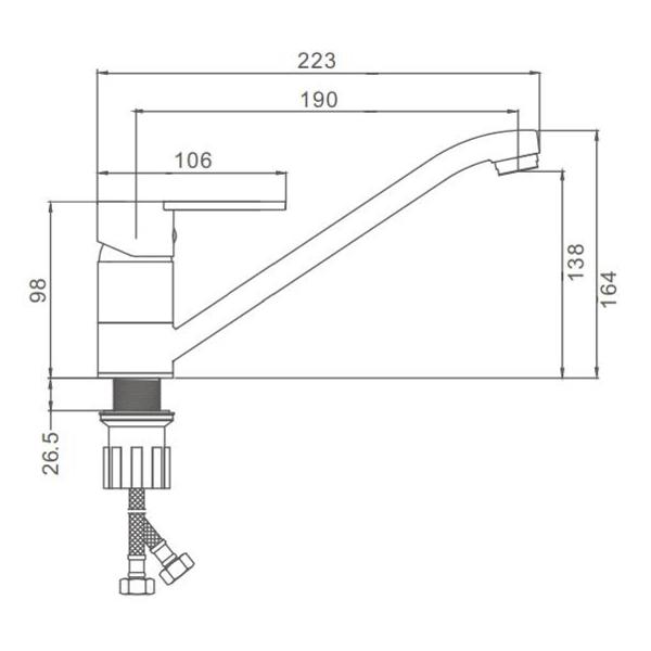Изображение товара Смеситель Prohanss P64.42