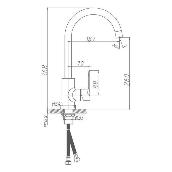 Изображение товара Смеситель Maretti RI31RZZ505